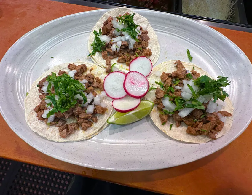 Burritoville Mex Food - Plate of Tacos